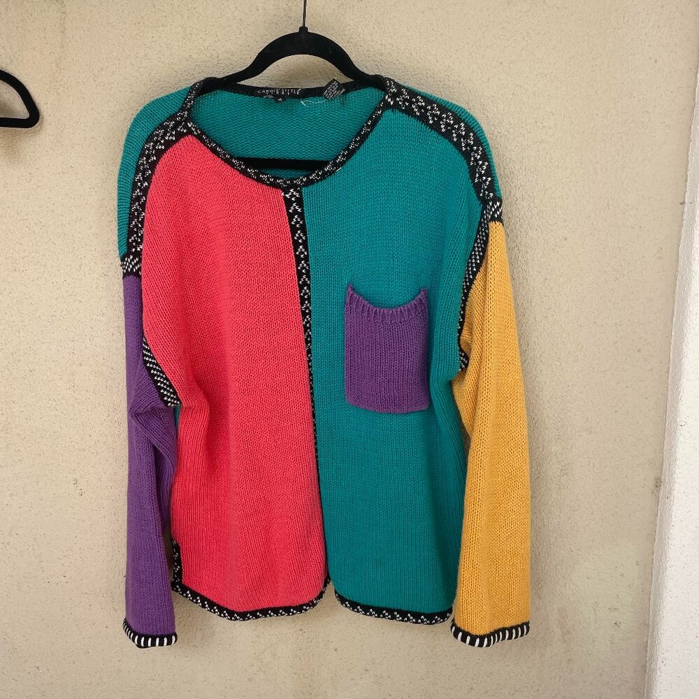 Color Block Sweater